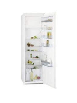 Aeg Sks61840S1 177Cm High 55Cm Wide Integrated Upright Fridge With Ice Box - White